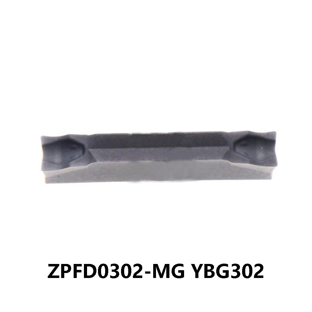 ZCC ZPFD0302-MG ZPFD0302 Carbide Grooving/Parting Insert (10 PCS) ZPFD0302-MG YBG302
