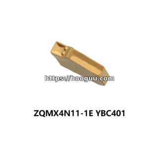 Original ZCC-CT ZQMX4N11-1E YBC401 Carbide Grooving/Parting Insert | Steel, Stainless Steel (10 PCS)