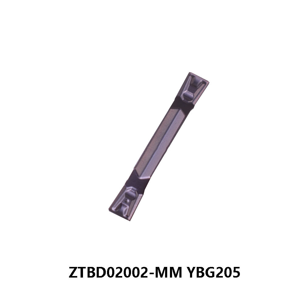 ZCC ZTBD02002-MM YBG205 Carbide Grooving/Parting Insert | Steel (10 PCS)
