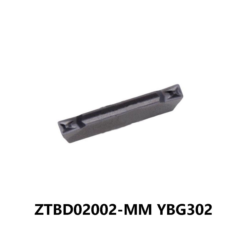 ZCC ZTBD02002-MM ZTBD02002 Carbide Grooving/Parting Insert (10 PCS) ZTBD02002-MM YBG302
