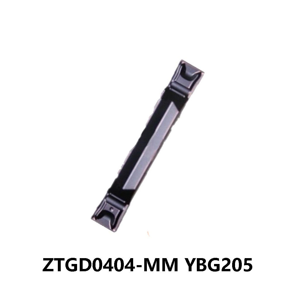 ZCC ZTGD0404-MM YBG205 Carbide Grooving/Parting Insert | Steel (10 PCS)