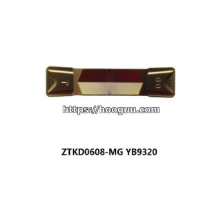 Original ZCC-CT ZTKD0608-MG YB9320 Carbide Grooving/Parting Insert | Steel (10 PCS)