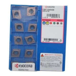 Original Kyocera CCMT120404-GK PR930 Carbide Turning Insert - Diamond 80° (10 PCS)