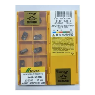 Original DIJET APMT1135PDER JC5203 Carbide Milling Insert - Parallelogram 85° (10 PCS)