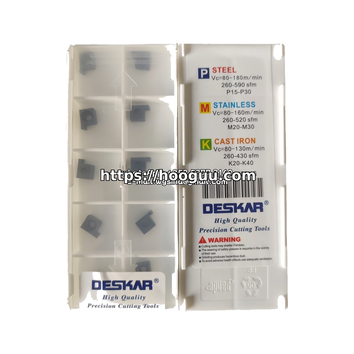 Original Deskar 7GR150 Carbide Insert (10 PCS) LDA 7GR150 LDA - Image 2