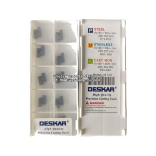 Original Deskar 8GR220 Carbide Insert | Steel & More (10 PCS) LDA 8GR220 LDA