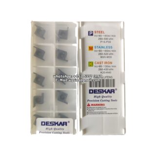 Original Deskar 9GR250 Carbide Insert | Steel & More (10 PCS) LDA 9GR250 LDA