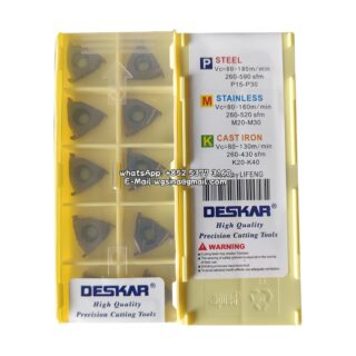 Original Deskar LF6018 LF6018 Carbide Insert - Rectangle (10 PCS) 16ER/IL2.1 LF6018