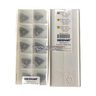 Original Deskar 4.0ISO Carbide Insert | Steel & More (10 PCS) 22ER LDA 22ER 4.0ISO LDA
