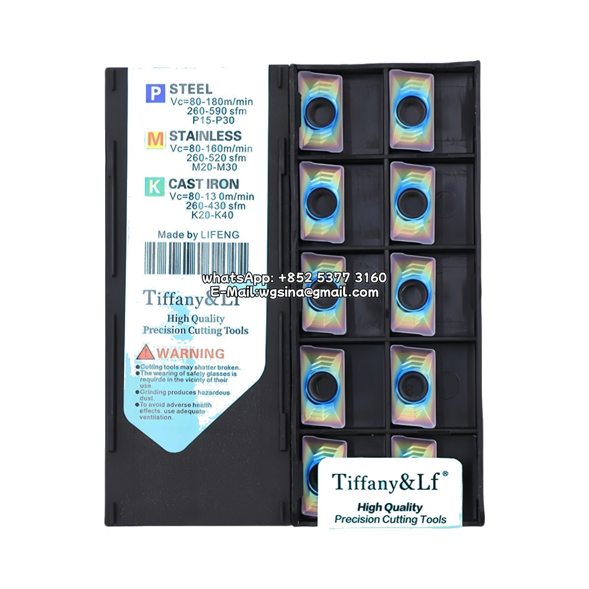 Original Deskar APKT160408-HM TF618 Carbide Insert - Parallelogram 85° | Steel & More (10 PCS)