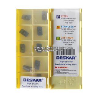 Original Deskar APMT1135PDER-XM LF6018 Carbide Insert - Parallelogram 85° (10 PCS)