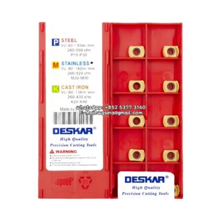 Original Deskar BLMP0603R-M LF6028 Carbide Insert - Parallelogram 82° | Steel, Stainless Steel (10 PCS)
