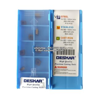 Original Deskar CCMT060204 LF9018 Carbide Insert - Diamond 80° | Steel & More (10 PCS)