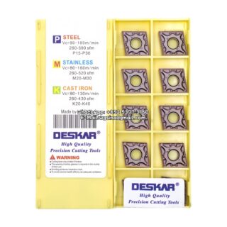 Original Deskar CNMG120404-MA LF6018 Carbide Insert - Diamond 80° (10 PCS)