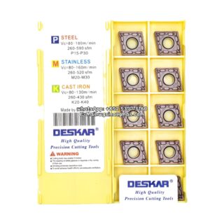 Original Deskar CNMG120404-MQ LF6018 Carbide Insert - Diamond 80° | Steel & More (10 PCS)