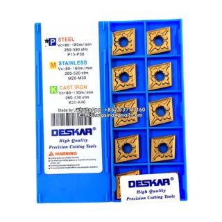 Original Deskar CNMG120404-TM LF9018 Carbide Insert - Diamond 80° (10 PCS)