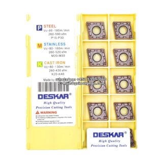 Original Deskar CNMG120408-MQ LF6018 Carbide Insert - Diamond 80° | Steel & More (10 PCS)