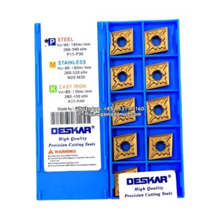 Original Deskar CNMG120408-TM LF9018 Carbide Insert - Diamond 80° | Steel & More (10 PCS)
