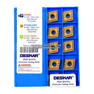 Original Deskar CNMG120412-CQ LF9018 Carbide Insert - Diamond 80° (10 PCS)
