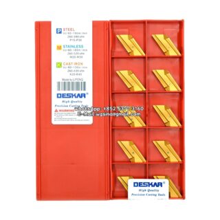 Original Deskar KNUX160405L-11 LF6028 Carbide Insert - Parallelogram 55° | Aluminum (10 PCS)