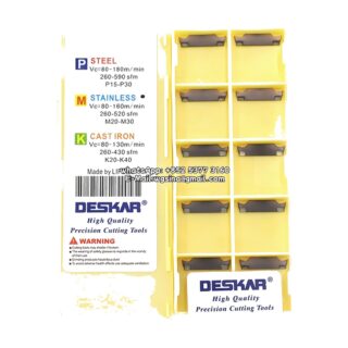 Original Deskar MGGN150-JM LF6018 Carbide Insert - Diamond 86° | Steel & More (10 PCS)
