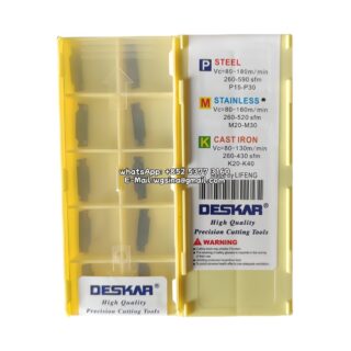 Original Deskar MGGN300L-15 MGGN300L Carbide Insert - Diamond 86° (10 PCS) MGGN300L-15 LF6018