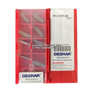 Original Deskar MGGN250-JM MGGN250 Carbide Insert - Diamond 86° (10 PCS) MGGN250-JM K10