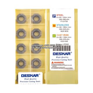 Original Deskar ONMU050505 LF6018 Carbide Insert - Octagonal | Steel & More (10 PCS)