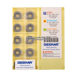 Original Deskar ONMU050505 LF6018 Carbide Insert - Octagonal (10 PCS)