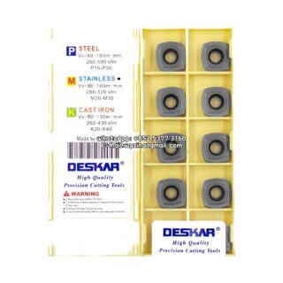 Original Deskar SDMT120512-PH LF6018 Carbide Insert - Square | Steel, Stainless Steel (10 PCS)