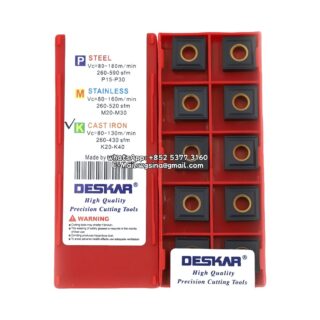 Original Deskar SNMG120412 LF3018 Carbide Insert - Square | Steel & More (10 PCS)