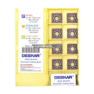 Original Deskar SNMG120408-MA LF6018 Carbide Insert - Square (10 PCS)