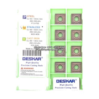 Original Deskar SNMG120404-HS LF6118 Carbide Insert - Square | Steel & More (10 PCS)