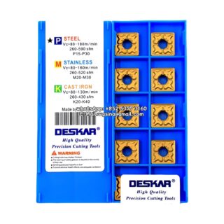 Original Deskar SNMG120404-TM LF9018 Carbide Insert - Square | Steel & More (10 PCS)