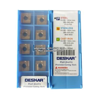 Original Deskar SNMG120404L-S LF9018 Carbide Insert - Square (10 PCS)