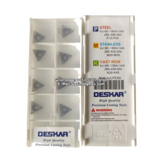 Original Deskar TBGH060102L-F Carbide Insert - Triangle | Steel & More (10 PCS) LF90 TBGH060102L-F LF90