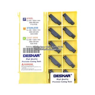 Original Deskar TDT300 LF6018 Carbide Insert - Triangle | Steel, Stainless Steel (10 PCS)
