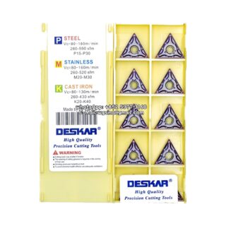 Original Deskar TNMG160404-MA LF6018 Carbide Insert - Triangle | Steel & More (10 PCS)