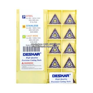 Original Deskar TNMG160404-MA LF6018 Carbide Insert - Triangle (10 PCS)