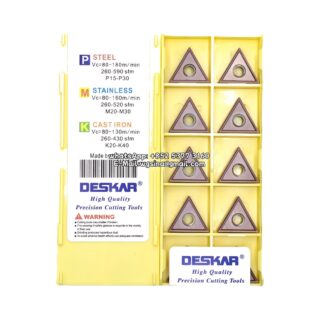 Original Deskar TNMG160404-MS LF6018 Carbide Insert - Triangle | Steel & More (10 PCS)