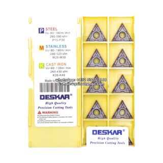 Original Deskar TNMG160404-MQ LF6018 Carbide Insert - Triangle | Steel & More (10 PCS)