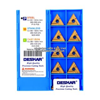 Original Deskar TNMG160404L-S LF9018 Carbide Insert - Triangle (10 PCS)
