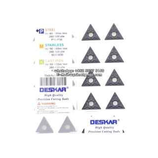 Original Deskar TNMG160404-TM LF9018 Carbide Insert - Triangle | Steel & More (10 PCS)