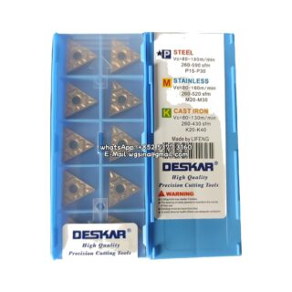 Original Deskar TNMG160404-HQ LF9018 Carbide Insert - Triangle | Steel & More (10 PCS)