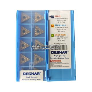 Original Deskar TNMG160404-HQ LF9018 Carbide Insert - Triangle (10 PCS)