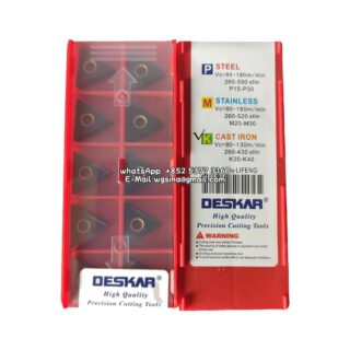 Original Deskar TNMG160404 LF3018 Carbide Insert - Triangle | Steel & More (10 PCS)