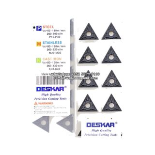 Original Deskar TNMG160404-CM LF9218 Carbide Insert - Triangle | Steel & More (10 PCS)