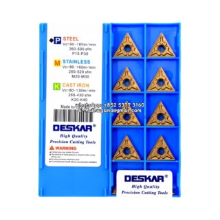 Original Deskar TNMG160408-TM LF9218 Carbide Insert - Triangle (10 PCS)