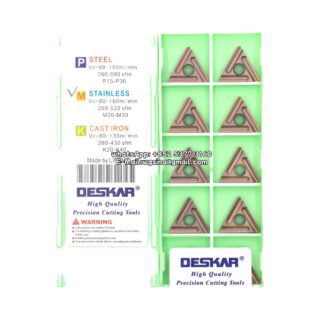 Original Deskar TNMG160404R-S LF6118 Carbide Insert - Triangle | Steel & More (10 PCS)