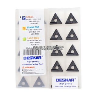 Original Deskar TNMG160404R-S LF9218 Carbide Insert - Triangle (10 PCS)